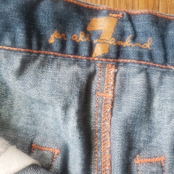 Seven for all mankind denim jean skirt - Picture 2 of 6